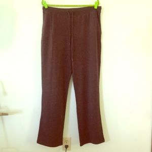 Soft Pants Brown Wide Leg